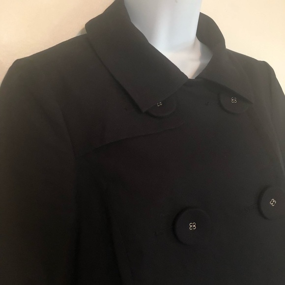 Halogen - Black Jacket with Oversized Buttons - Picture 5 of 8